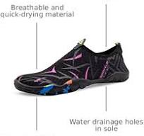 Water Shoes for Men Women Quick-Dry Barefoot Aqua Sock Outdoor Athletic Sport Shoes