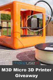 3d Printing On A Budget M3d Micro Review And Giveaway Giveaway Contest Giveaway Desktop 3d Printer