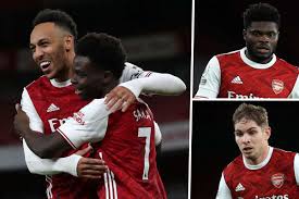 The arsenal football club is a professional football club based in islington, london, england that plays in the premier league, the top flight of english football. Mesut Who Partey And Smith Rowe Leading New Look Arsenal S Creative Revolution Goal Com