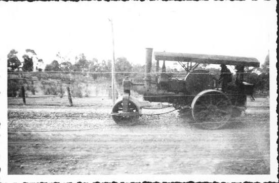 Old steam road-roller | Blacktown Memories