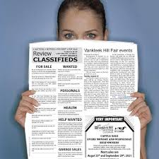 Advertise in the Classifieds - The ...