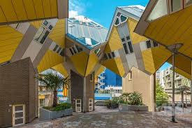 Maisons Urbaines Contemporaines En Forme De Cube A Rotterdam Maison Cubique Architecture Moderne Et Architecture