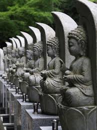 Line Of Stone Buddha Statue Buddha Zen Buddha Peace Buddha Buddhism
