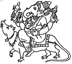The (more than a) coloring book of hindu deities; Hindu Coloring Pages Coloring Home