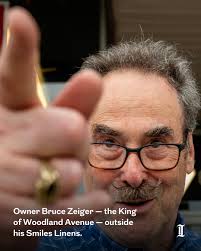 Stepping behind the checkout counter at Smiles Linens in Southwest Philly  is like an archeological expedition into the retail industry.⁠ ⁠ Bruce  Zeiger, proud owner of the oldest business