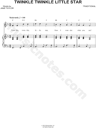 Mozart composed it when he was five, and he did not even know how to play the flute at that time. Traditional French Twinkle Twinkle Little Star Sheet Music In F Major Download Print Sku Mn0082784