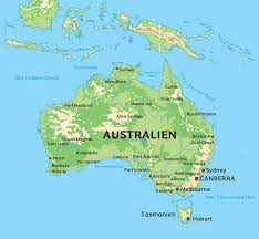 Experience it for yourself on an immersive journey of australia through 8d audio. Kort Australien Se De Storste Byer I Australien Sydney Melbourne Brisbane