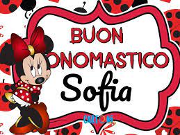 Sofia Buon Onomastico Con Questa Immagine Ti Mando Un Forte Abbraccio Virtuale Con La Speranza Di Poterti Rived Buon Onomastico Onomastico Auguri Di Compleanno