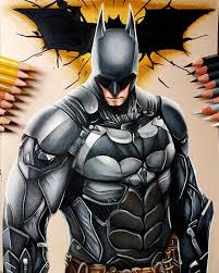 Download free printable batman logo and use any clip art,coloring,png graphics in your website, document or presentation. Batman Drawing By Linda Gleissner