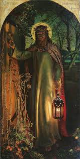 William Holman Hunt The Light Of The World La Lumiere Du Monde 1851 1853 Huile Sur Toile 125 5 Cm X 59 8 Light Of The World Pre Raphaelite Manchester Art