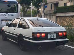 Here&rsquo;s a fan art of initial d. Panda Ae86 Trueno Vintagejapaneseautos