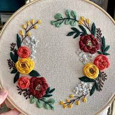 View latest posts and stories by @diana_vingert embroidery for beginners in instagram. Pdf Pattern Video Tutorial Garden Roses Digital Tutorial Floral Diy Hand Embroidery Digital Download In 2021 Embroidery Flowers Pattern Embroidery Stitches Tutorial Sewing Embroidery Designs