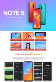 Ulefone Note 8 Smartphone Android 10 Go ...