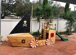 Pirate Ship Sandbox Slide En 2020 Bac A Sable Idees Exterieures Amenagement Jardin