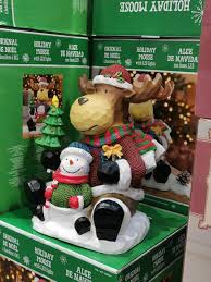 Christmas moose adjustable face mask reversible & washable! 15 Moose And Snowman With Led Lights Costcochaser