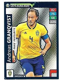 He would later return to sweden, where he won two allsvenskan titles with djurgårdens if. Andreas Granqvist Sweden Adrenalyn Xl Euro 2020 Card 275