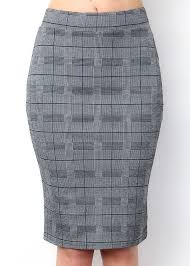 Black And White Plaid Pencil Skirt Black White Plaid Pencil Skirt Plaid Pencil Skirt Pencil Skirt Skirts