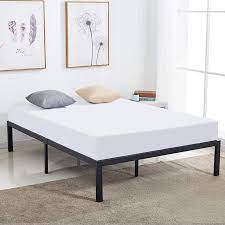 Maybe you would like to learn more about one of these? Queen Size Metal Platform Bed Frame No Headboard Low Profile 14 Inch Heavy Duty Steel Slat Mattress Foundation Box Spring Replacement Walmart Com Walmart Com