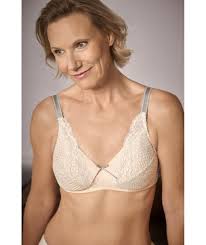 ALINA soutien paddé avec poches pour prothèses AMOENA - PERLES ET DENTELLES