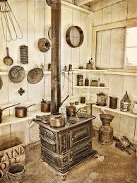 Kitchen From The Late 1800 S Primitive Kitchen Vintage Stoves Antique Wood Stove
