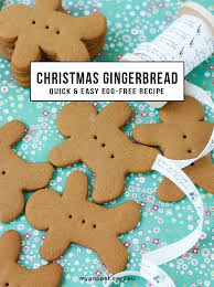 Quick Easy Christmas Gingerbread Recipe Egg Free My Poppet Living Recipe Gingerbread Recipe Egg Free Christmas Cookies Egg Free Cookies