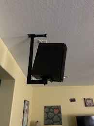 Remove the ceiling plate before drilling the pilot holes. Ceiling Mounting Bookshelf Speakers Audio Science Review Asr Forum