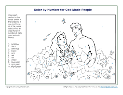 In addition, coloring will manage your stress in a fun activity, creative, and a therapeutic method. Free Printable God Made People Bible Activities On Sunday School Zone