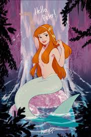 Artstation Peter Pan Mermaid Manda Schank Peter Pan Mermaids Peter Pan Art Mermaid Wallpapers