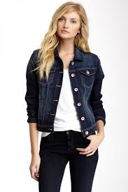 Womens Black And Blue Denim Jacket Denim Jacket Dark Denim Jacket Outfit Dark Blue Denim Jacket Black Pants Outfit