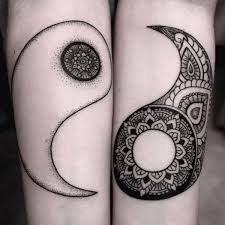 50 Mysterious Yin Yang Tattoo Designs Yin Yang Tattoos Tattoos For Guys Couple Tattoos
