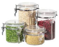 4.9 out of 5 stars 7 product ratings. 5355 4 Piece Acrylic Canister Set
