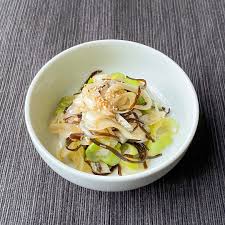 白 ネギ 塩 昆布