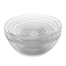 Kakuri 10pcs set mixing bowl measure cup spoons baking measurement utensil kitchen measuring colander colander sifter tool. Luminarc 10 Piece Tempered Glass Nesting Mixing And Prep Bowl Set Bed Bath Beyond