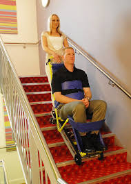 It can be used in emergency evacuations, power outages, and daily patient transport to safely and easily move a passenger up or down multiple flights of stairs. Baronmead International Stairclimber And Disabled Access Specialists