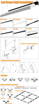 To install linear pendant light. 1800mm Suspended Led Linear Lighting Manufacturers And Suppliers Led Orientalight Co Limited