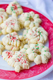 Baking christmas cookies is a tradition in itself. Old Fashioned Classic Spritz Cookies The Kitchen Magpie