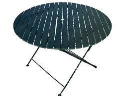 C'est la forme géométrique parfaite par excellence. Table De Jardin Table Ronde Pliante Bistrot Diam 106 X H 72 Cm 38412 38415