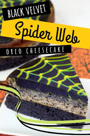A Spiderweb Cheesecake Is Just The Dessert You Need For A Halloween Dinner Party Although Halloween Dessert Table Dessert Recipes For Kids Halloween Cake Pops