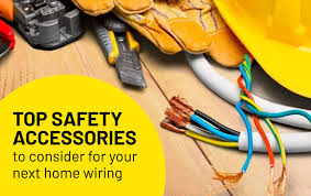 Homes typically have several kinds of home wiring, including electrical wiring for lighting and power distribution, permanently installed and portable appliances, telephone, heating or ventilation system control, and increasingly for home theatre and computer networks. Top Safety Accessories To Consider For Your Next Home Wiring