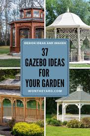 Gazebos Are Often Detailed Structures With A Roof That Provides Shade In A Park Yard Or Garden You Can Create A Simple Shade Gazebo Backyard Gazebo Backyard
