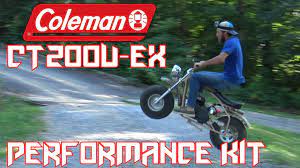 In #dirtbike • 2 years ago. Coleman Ct200u Ex Performance Parts Mini Bike Monday Youtube