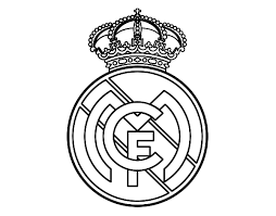 I even made the one of pope francis in spanish 🙂 Real Madrid C F Crest Coloring Page Coloringcrew Com