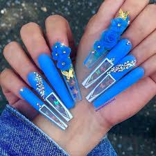 #acrylic nails #long nails #submission #nails #coffin nails #nail art #short nails #nail polish #submit #cute nails #glitterombre #glitter nails #butterfly. 50 Ravishing And Crazy Nails Designs Nail Art Designs 2020