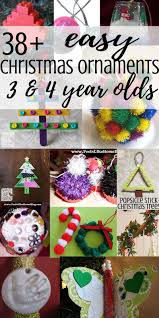 38 Easy Diy Christmas Tree Ornaments That 3 And 4 Year Olds Preschool Diy Christmas Tree Ornaments Christmas Gifts For Parents Christmas Crafts For Toddlers