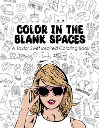 Color In The Blank Spaces: Taylor Inspired Coloring Zambia