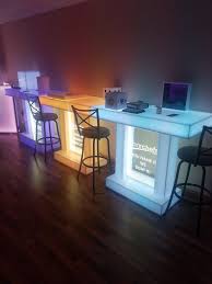 Branded Twin Column Led Tables From Www Barchefs Com Furniture Led Lights Light Up