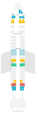 Seat Map Bombardier Crj700 Cr7 Delta Air Lines Find The