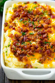 Loaded Mashed Potato Casserole Dinner At The Zoo