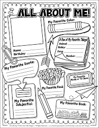 Practice with autobiographical worksheets, lesson plans, and other printables. Free All About Me Activity Worksheet About Me Activities First Day Of School Activities All About Me Activities
