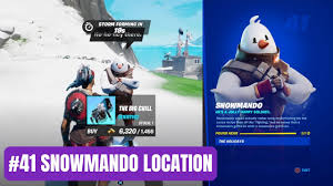 The sneaky snowmando is a consumable item that camouflages the player as an inconspicuous snowman, similarly to the bush. New Snowmando Character Location 41 Fortnite Character Collection Youtube
